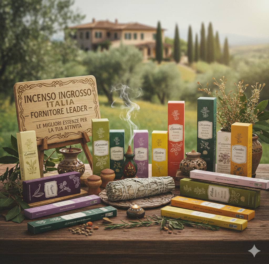 🌿 Incense Wholesale in Italy – Best Wholesale Incense Supplier for Retail Businesses