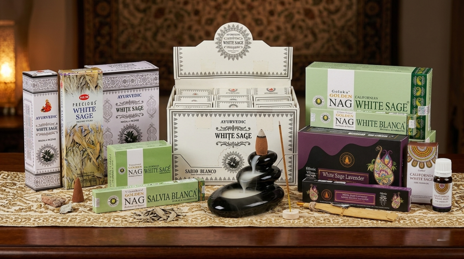 Incenso alla Salvia Bianca all’Ingrosso | Fornitore Premium di Incenso all’Ingrosso – Naturali Import