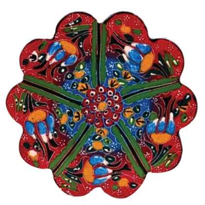 Punteggiatori di tazze da tè in ceramica