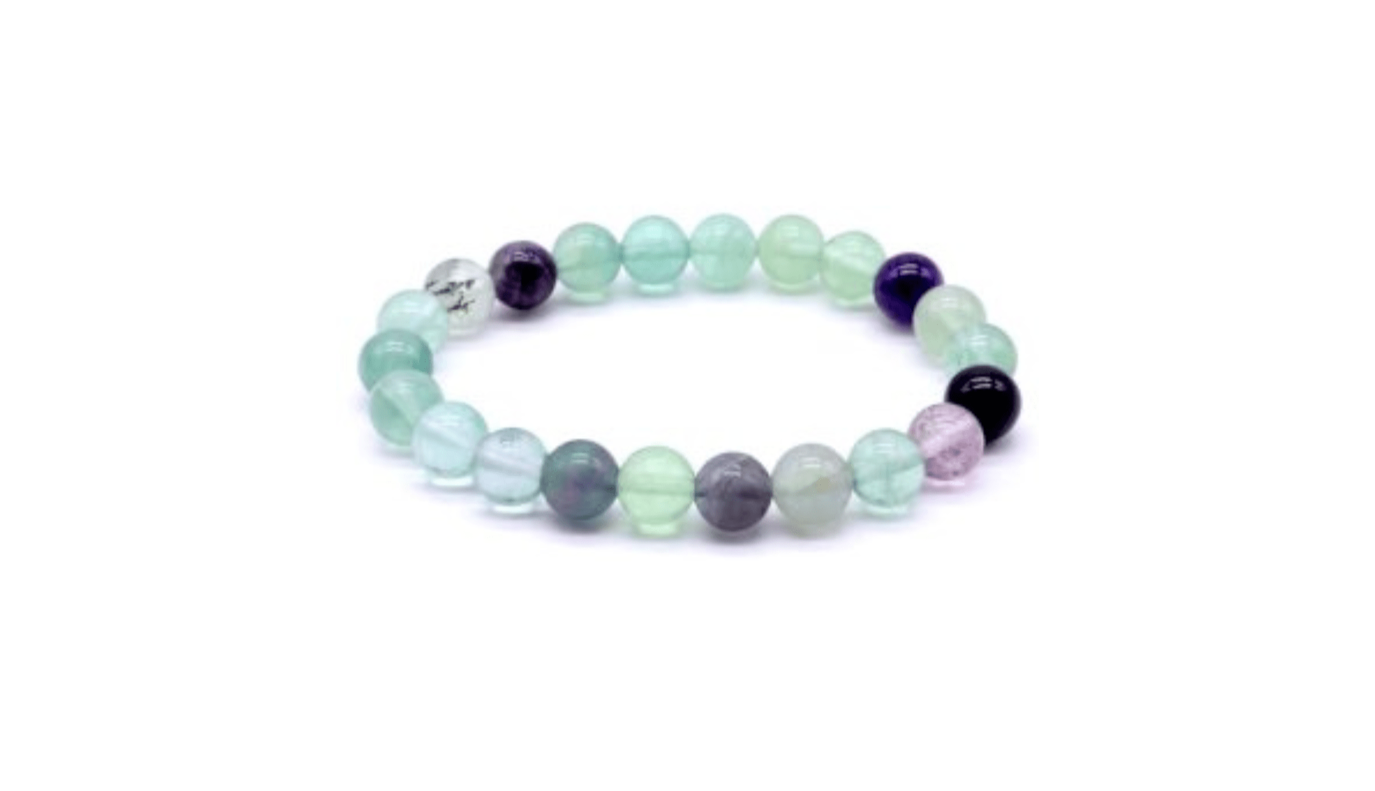 Perle di bracciale fluorescente - 8mm