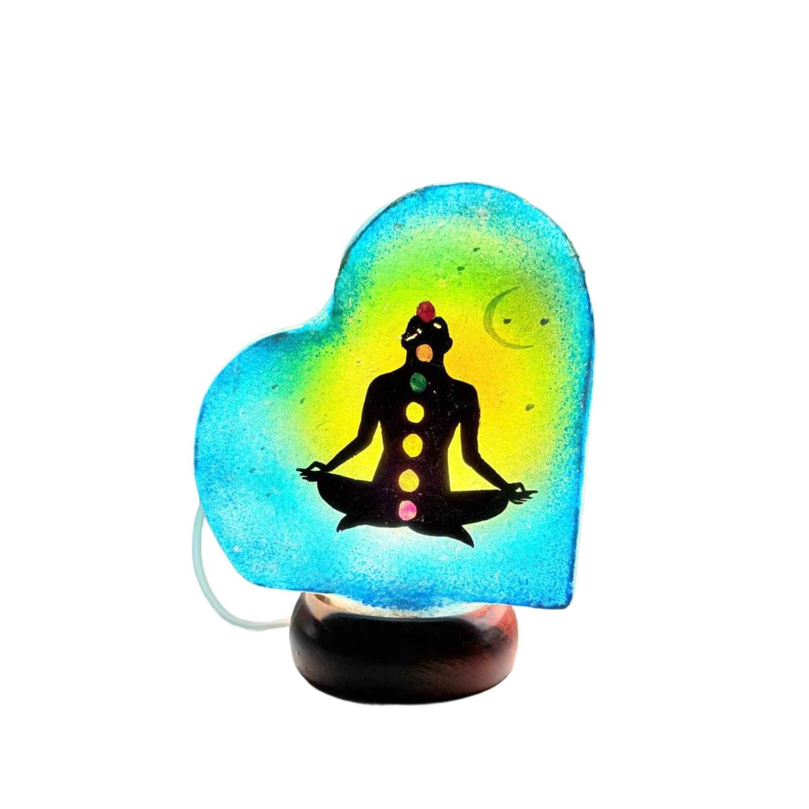 Lampada da meditazione Chakra a pelle di cammello