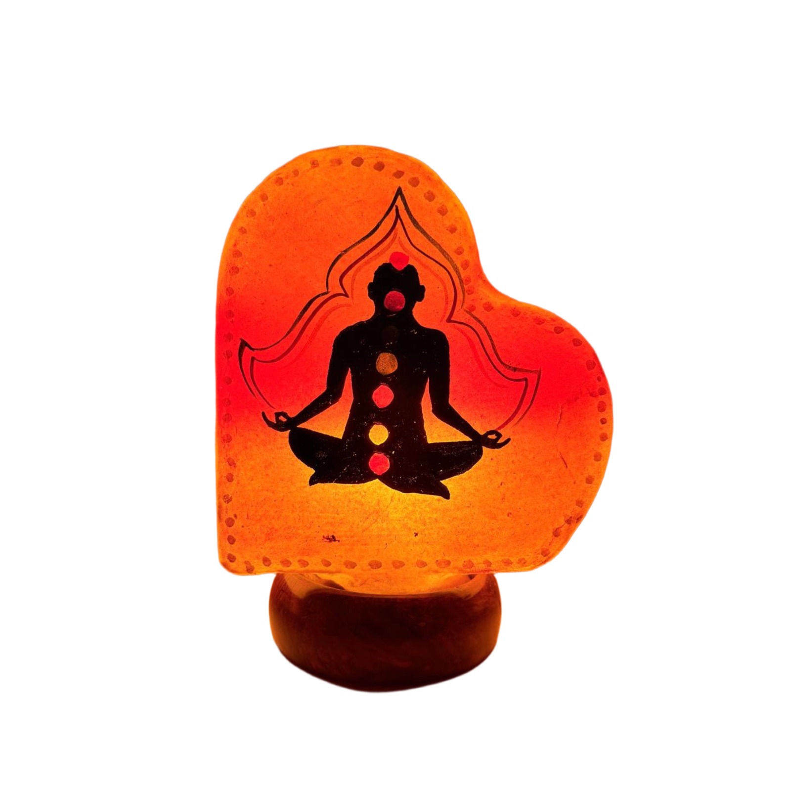 Lampada da meditazione Chakra a pelle di cammello